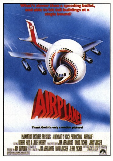 Movie poster for "Airplane!"