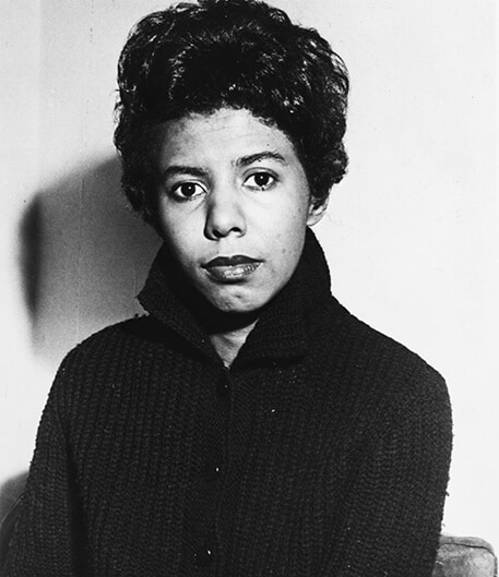 Lorraine Hansberry portrait.