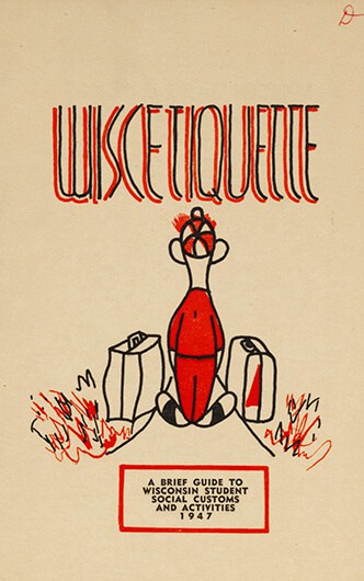The cover of the 1947 issue of "Wiscetiquette."