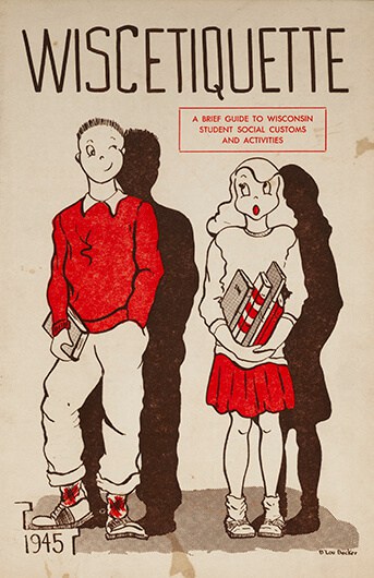 Cover of the 1945 issue of Wiscetiquette