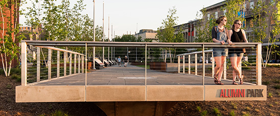 Alumni Park lookout