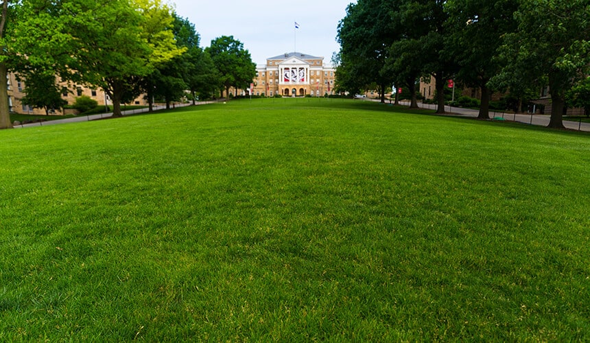 Photo of Bascom Hall. Image courtesy of University Communications