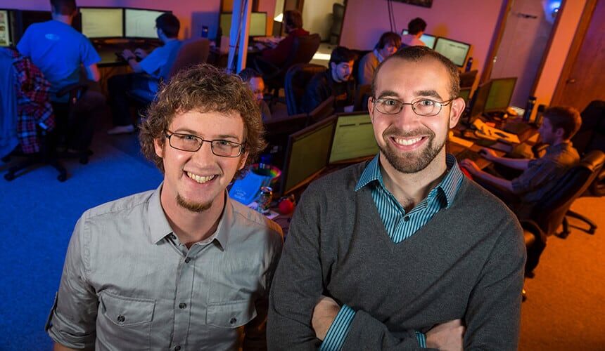 Justin Beck and Forrest Woolworth owners of PerBlue