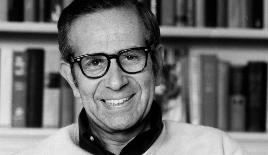Walter Mirisch smiling at Wisconsin Film Festival.