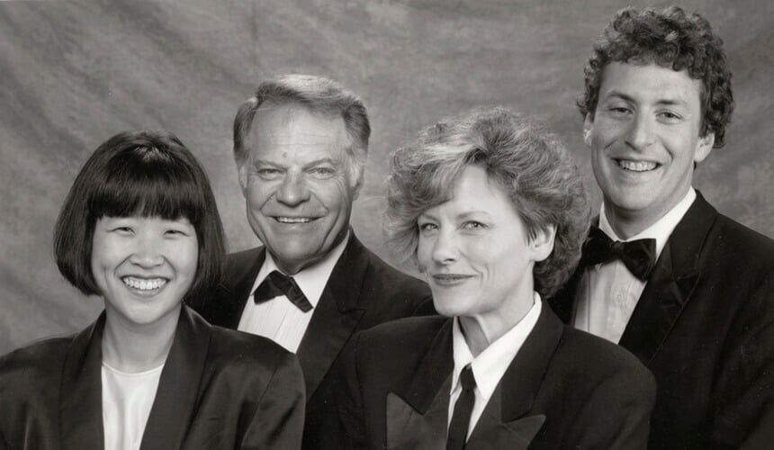 Pro Arte Quartet, c. 1992/93. (Image courtesy of UW Archives, #S17726.) Pro Arte Quartet, c. 1992/93.