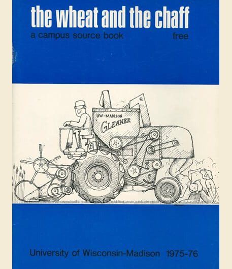Cover of the Wheat and Chaff, 1975.