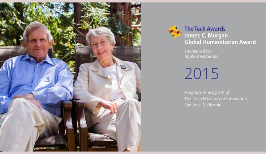 Video: The couple discusses philanthropy as winners of the 2015 James C. Morgan Humanitarian Award.