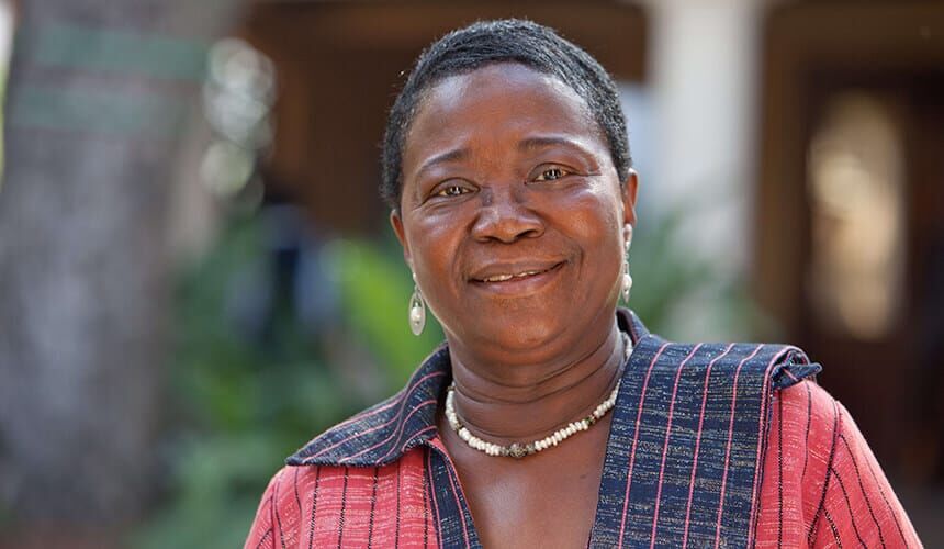 Florence Chenoweth Hunger Project Portrait.