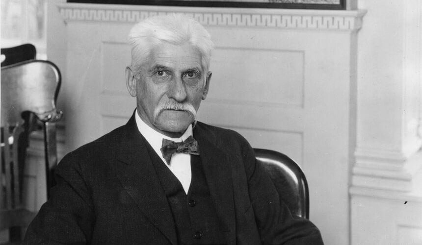 Edward A. Birge, 1936. (Image courtesy of the UW Digital Collections Center.) Edward A. Birge, 1936. (Image courtesy of the UW Digital Collections Center.)