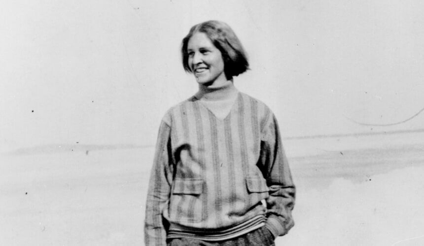 Mildred Fish-Harnack smiling.