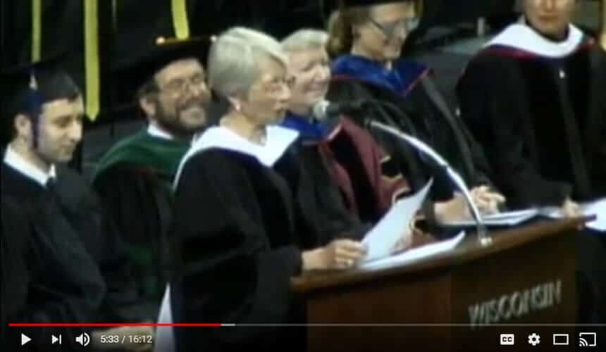Video: John and Tashia Morgridge: Spring 2011 Commencement Address