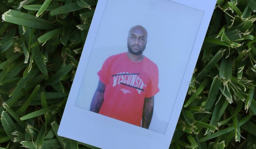 Virgil Abloh polaroid photo.