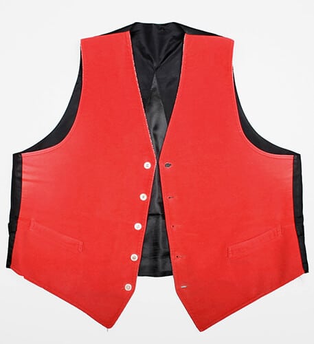 Lee Dreyfus' well known vest.