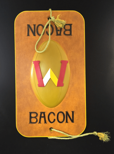 Slab of Bacon trophy.